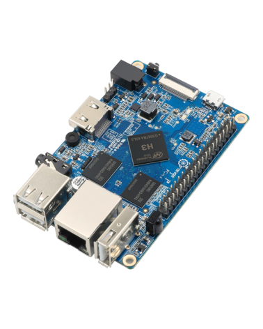 Одноплатный компьютер Orange Pi Orange Pi PC Plus RAM 1GB, 8GB eMMC flash 