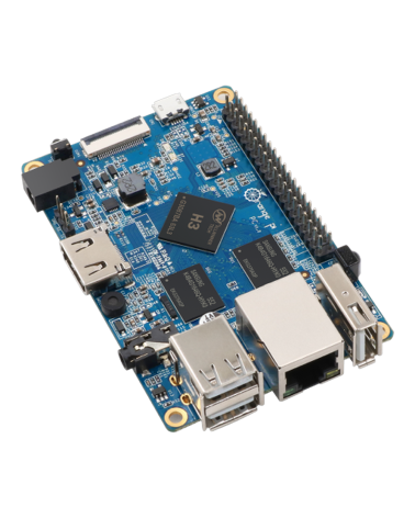 Одноплатный компьютер Orange Pi Orange Pi PC Plus RAM 1GB, 8GB eMMC flash 