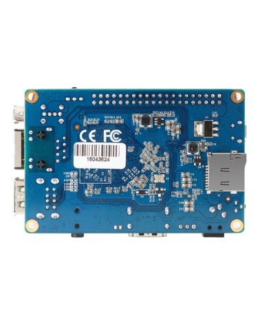 Одноплатный компьютер Orange Pi Orange Pi PC Plus RAM 1GB, 8GB eMMC flash 