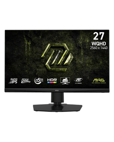 Монитор 27" MSI MAG 272QPF E20  Rapid IPS , 2560x1440, 200Hz, 0,5ms, 300сd/m, 1000:1, HDR | HDMI(2.0b), DP(1.4a) | HAS, Pivot, S
