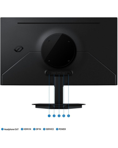 Монитор 27" SAMSUNG S27FG502SI Odyssey OLED G5 G50SF QHD OLED, 2560x1440, 180Hz, 0,03ms, 200сd/m, 1000000:1, HDR10 | HDMI(2.0), 