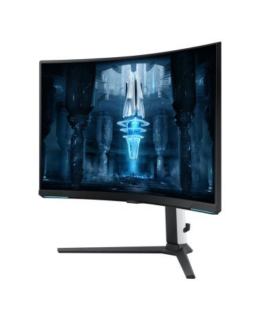 Монитор 32" SAMSUNG S32BG850NM Odyssey Neo G8  Curved VA, 3840x2160, 240Hz, 1ms, 350сd/m, 1000:1, HDR10 | 2xHDMI(2.1), DP(1.4), 