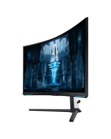 Монитор 32" SAMSUNG S32BG850NM Odyssey Neo G8  Curved VA, 3840x2160, 240Hz, 1ms, 350сd/m, 1000:1, HDR10 | 2xHDMI(2.1), DP(1.4), 