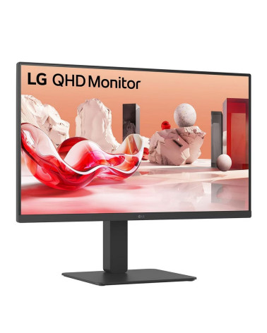 Монитор 27" LG 27BA65QB-B  IPS, 2560x1440, 75Hz, 5ms, 350сd/m, 1000:1, HDR10 | 2xHDMI(2.0), DP(1.4) | HAS, Pivot, Swivel, InPSU,