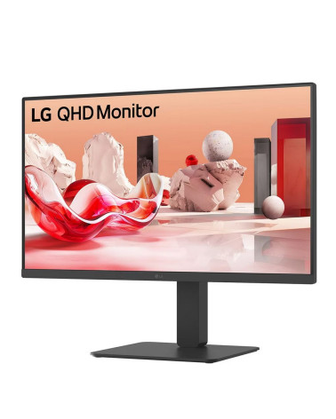 Монитор 27" LG 27BA65QB-B  IPS, 2560x1440, 75Hz, 5ms, 350сd/m, 1000:1, HDR10 | 2xHDMI(2.0), DP(1.4) | HAS, Pivot, Swivel, InPSU,