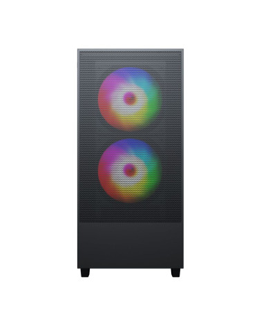 Корпус ACD Citadel 106 ATX, Black, USB3.0*1, USB*2+HD audio ,1*12cm  ARGB rear+2*14cm ARGB front ,TG