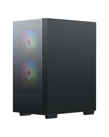 Корпус ACD Citadel 106 ATX, Black, USB3.0*1, USB*2+HD audio ,1*12cm  ARGB rear+2*14cm ARGB front ,TG