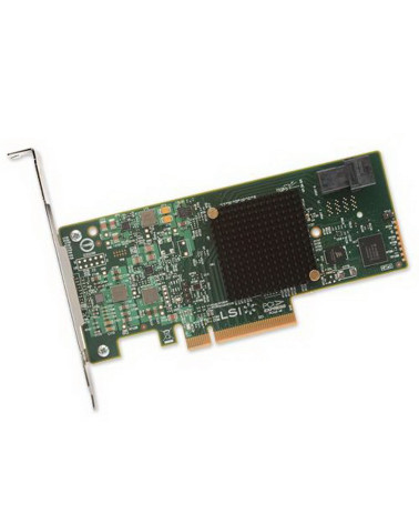 RAID-контроллер Broadcom 9341-4i SGL (LSI00419 / 05-26105-00(M)  PCIe 3.0 x8 LP, SAS/SATA 12G, RAID 0,1,5,10,50, 4port(1*int SFF