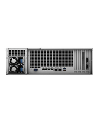 Платформа СХД Synology RS4021xs+ 16 Bay (Max.40, 2xRX1217(RP)) 2xM.2 4xGLAN 2x10GLAN 16GB (Max.64GB) DDR4 2xUSB () 