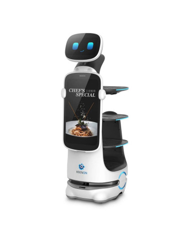 Сервисный робот-доставщик Keenon Robotics модели Dinerbot T10 