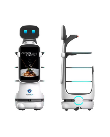 Сервисный робот-доставщик Keenon Robotics модели Dinerbot T10 
