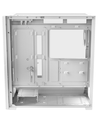 Корпус для ПК Ocypus Delta-C70-WHG400XX-GL Case  Delta C70 WH ARGB EATX / win / white / 4 ARGB fans / no PSU