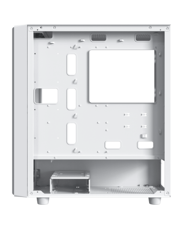 Корпус для ПК Ocypus Gamma-C70-WHG000XX-GL Case Gamma C70 WH ATX / win / white / no PSU / Tempered Glass