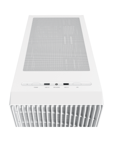 Корпус для ПК Ocypus Gamma-C70-WHG000XX-GL Case Gamma C70 WH ATX / win / white / no PSU / Tempered Glass