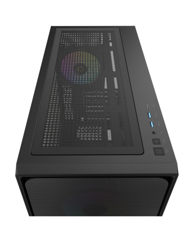 Корпус для ПК Ocypus Case Delta C70 BK ARGB EATX / win / black / 4 ARGB fans /no PSU Delta-C70-BKG400XX-GL