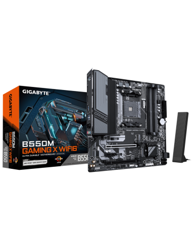 Материнская плата Gigabyte B550M GAMING X WIFI6, RTL