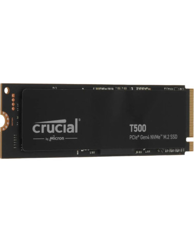 Твердотельный накопитель SSD Crucial M.2 2280 500GB Crucial T500 Client SSD CT500T500SSD8 PCIe Gen4x4 with NVMe, 7200/5700, TLC,