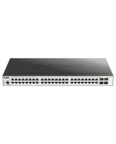 Коммутатор D-Link DGS-3000-52L/B1A Управляемый коммутатор 2 уровня с 48 портами 10/100/1000Base-T и 4 портами 1000Base-X SFP, RT