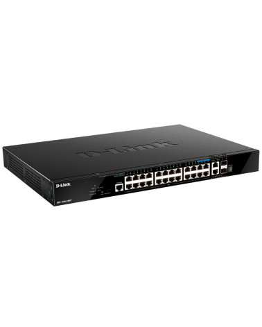 Коммутатор D-Link DGS-1520-28MP/A1A Управляемый L3 стекируемый коммутатор с 20 портами 10/100/1000Base-T, 4 портами 100/1000/2.5