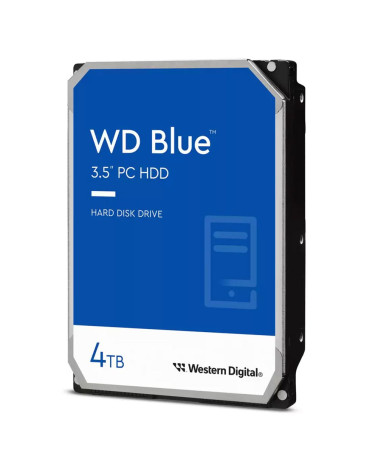 Жесткий диск Western Digital 4TB WD40EZAX 5400 RPM blue, SATA III, 6Gb/s, CMR 