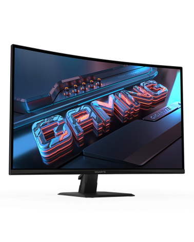 Монитор 31.5" Gigabyte GS32QCA EU Black  (31.5", VA, 2560x1440, 180Hz, 3500:1, 1ms, 2xHDMI 2.0, DP 1.4, Curved) 