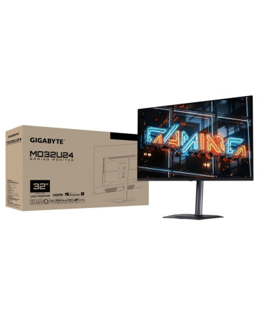 Монитор 31.5" Gigabyte MO32U24 EK Black (31,5 "QD-OLED, 10bits 3840 x 2160, 240Hz, 2xHDMI 2.1, DP 1.4, 3xUSB 3.2, USB Type-C (18