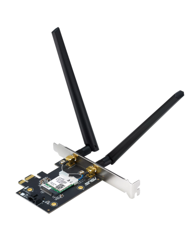 Сетевой адаптер ASUS PCE-BE6500 WiFi 7 Bluetooth 5.4 2882+2882+688Mbps 6GHz/5GHz/2.4GHz Адаптер беспроводной связи (Wi-Fi) 