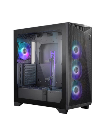 Корпус MSI MPG GUNGNIR 300R AIRFLOW Midi Tower, EATX ,2xUSB 3.2 Gen 1, 1xUSB 3.2 Gen2 Type-C,
4x120mm PWM ARGB Fan, ARGB+PWM Con