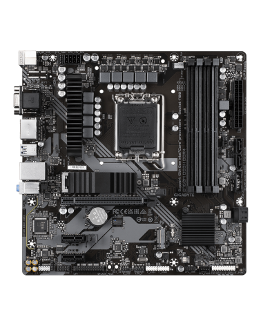 Материнская плата Gigabyte B760M DS3H DDR4, Socket 1700, Intel®B760, 4xDDR4-3200, D-SUB+HDMI+DP+DP, 1xPCI-Ex16, 2xPCI-Ex1, 4xSAT