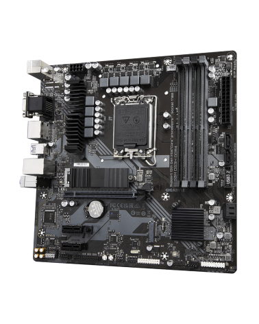Материнская плата Gigabyte B760M DS3H DDR4, Socket 1700, Intel®B760, 4xDDR4-3200, D-SUB+HDMI+DP+DP, 1xPCI-Ex16, 2xPCI-Ex1, 4xSAT
