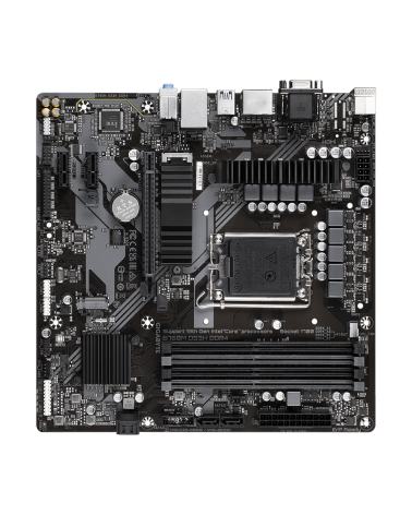 Материнская плата Gigabyte B760M DS3H DDR4, Socket 1700, Intel®B760, 4xDDR4-3200, D-SUB+HDMI+DP+DP, 1xPCI-Ex16, 2xPCI-Ex1, 4xSAT