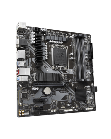 Материнская плата Gigabyte B760M DS3H DDR4, Socket 1700, Intel®B760, 4xDDR4-3200, D-SUB+HDMI+DP+DP, 1xPCI-Ex16, 2xPCI-Ex1, 4xSAT