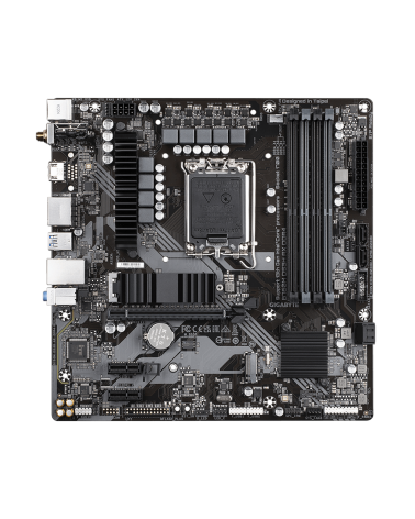 Материнская плата Gigabyte B760M DS3H AX DDR4, Socket 1700, Intel®B760, 4xDDR4-3200, HDMI+DP+DP, 1xPCI-Ex16, 2xPCI-Ex1, 4xSATA3(