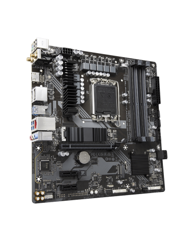 Материнская плата Gigabyte B760M DS3H AX DDR4, Socket 1700, Intel®B760, 4xDDR4-3200, HDMI+DP+DP, 1xPCI-Ex16, 2xPCI-Ex1, 4xSATA3(