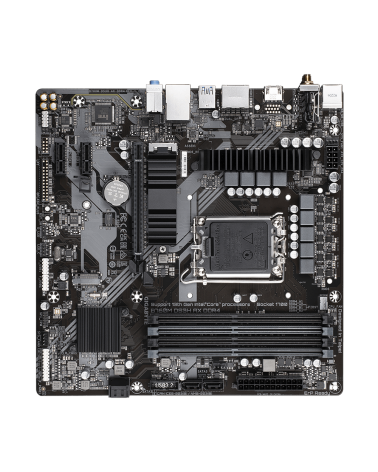 Материнская плата Gigabyte B760M DS3H AX DDR4, Socket 1700, Intel®B760, 4xDDR4-3200, HDMI+DP+DP, 1xPCI-Ex16, 2xPCI-Ex1, 4xSATA3(