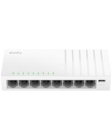 Коммутатор CUDY GS108U 8-Port Gigabit Switch with USB C