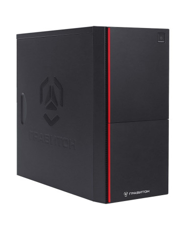 Персональный компьютер Гравитон Д50А RYZEN 5 5600GT/2x8GB/1xSSD512GB/FP_2xUSB2.0/RJ-45POE/450W/K+M/NoOS/3YST