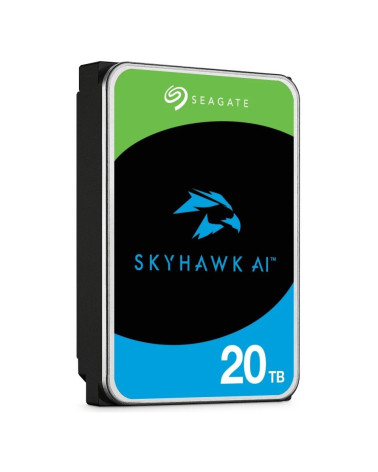 Жесткий диск Seagate 3.5" 20TB SkyHawk AI Surveillance ST20000VE003 SATA 6Gb/s, 7200rpm, 512MB, MTBF 2.5M 