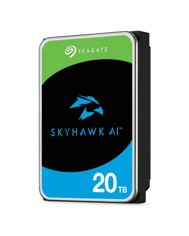 Жесткий диск Seagate 3.5" 20TB SkyHawk AI Surveillance ST20000VE003 SATA 6Gb/s, 7200rpm, 512MB, MTBF 2.5M 