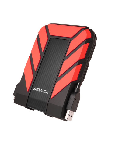 Жесткий диск внешний ADATA HD710 Pro AHD710P-2TU31-CRD 2TB 2.5" USB 3.1, IP68, Shock Sensor, Red, Retail 
