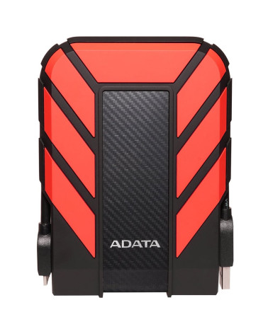 Жесткий диск внешний ADATA HD710 Pro AHD710P-2TU31-CRD 2TB 2.5" USB 3.1, IP68, Shock Sensor, Red, Retail 