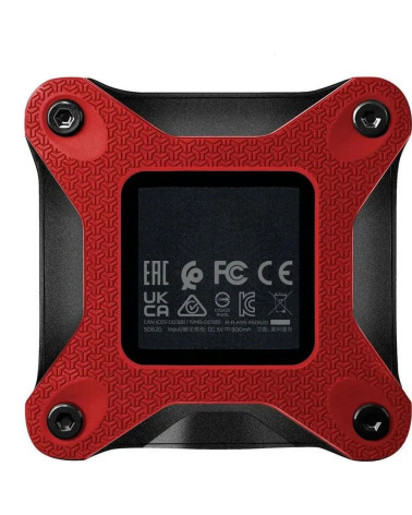 Твердотельный накопитель SSD ADATA 2.5" 512GB SD620 RED  USB 3.2 Gen 2, 520/460 