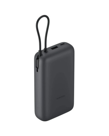 Внешний аккумулятор с встроенным кабелем Xiaomi Power Bank 20000mAh (Integrated Cable) GL Dark Gray (BHR9740GL)