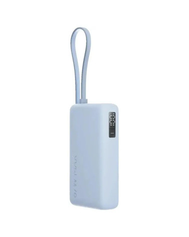Внешний аккумулятор со встроенным кабелем Xiaomi 67W Power Bank 10000 (Integrated Cable) Ice Blue (BHR08NZGL)