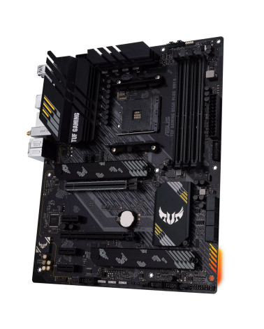 Материнская плата ASUS TUF GAMING B550-PLUS WIFI II AM4 ATX 4xDDR4 2xPCIEx16 3xPCIEx1 2xM.2 HDMI DP 2.5GLAN WIFI RTL (338413)