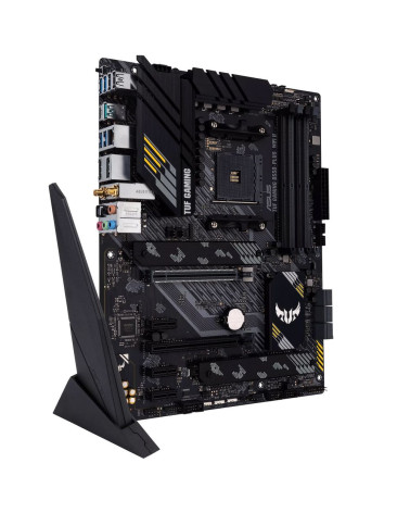 Материнская плата ASUS TUF GAMING B550-PLUS WIFI II AM4 ATX 4xDDR4 2xPCIEx16 3xPCIEx1 2xM.2 HDMI DP 2.5GLAN WIFI RTL (338413)