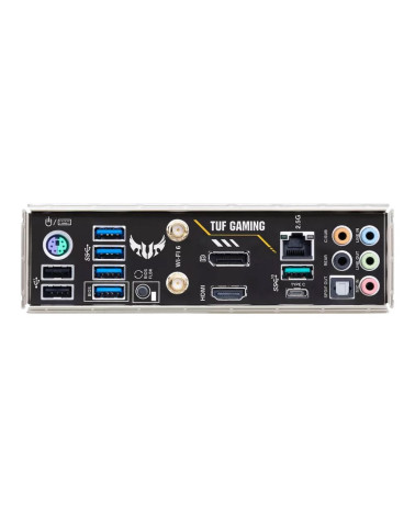 Материнская плата ASUS TUF GAMING B550M-PLUS WIFI II AM4 mATX 4xDDR4 2xPCIEx16 PCIEx1 2xM.2 USB-C DP HDMI 2.5GLAN Wi-Fi 6 (30570