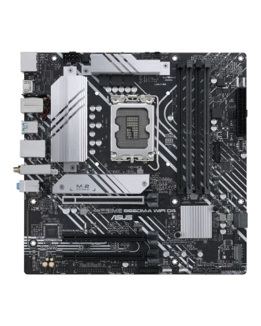 Материнская плата ASUS PRIME B660M-A WIFI D4 LGA1700 mATX 4xDDR4 3xPCIEx16 2xM.2 DP 2xHDMI GLAN Wi-Fi 6 (90MB1AE0-M1EAY0)