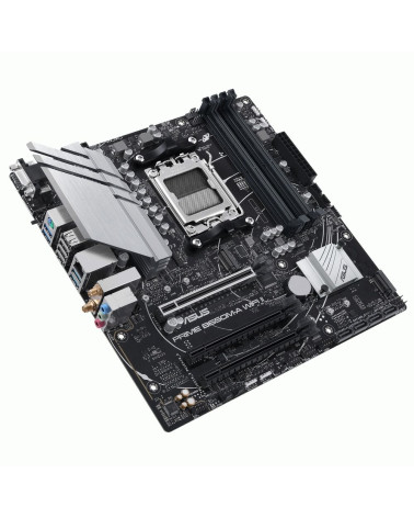 Материнская плата ASUS PRIME B650M-A WIFI II AM5 mATX 4xDDR5 3xPCIEx16 2xM.2 DP HDMI VGA 2.5GLAN Wi-Fi 6 (90MB1EG0-M0EAY0)