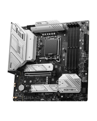 Материнская плата MSI MAG B760M MORTAR WIFI II B760, LGA1700, 4*DDR5, 1*PCIEx16, 1*PCIEx4, 3*M.2, 2*TypeC, 3*USB3.2Gen2, 2*USB3.